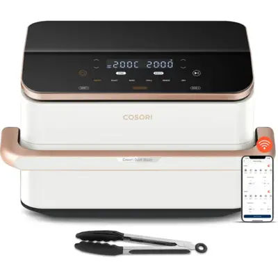 Heißluftfritteuse Dual Blaze Twinfry CAF-TF101S-WEUR
