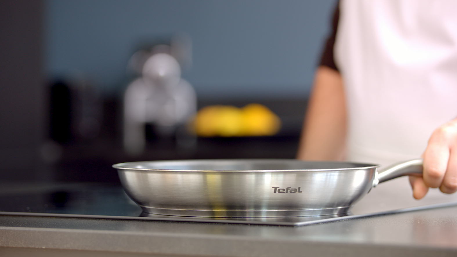 Tefal Virtuoso 28 cm, Bratpfanne, Edelstahl