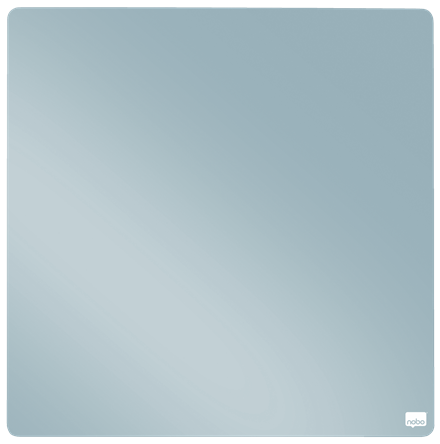 nobo Magnettafel beschreibbar 36,0 x 36,0 cm grau