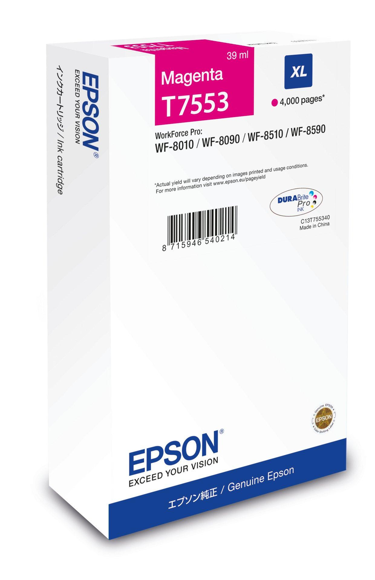EPSON T7553XL magenta Druckerpatrone