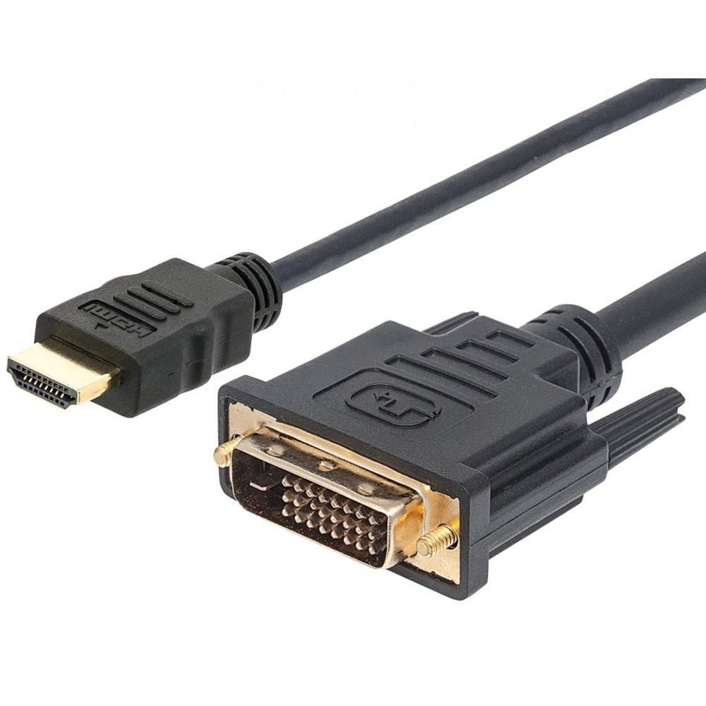 Techly HDMI zu DVI-D Kabel 3m schwarz
