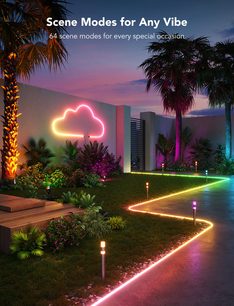 RGBIC Outdoor Neon Strip Lights, LED-Streifen