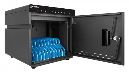 MANHATTAN 10-Port Ladeschrank 180W 10 USB-C PD-Ports bis 18W