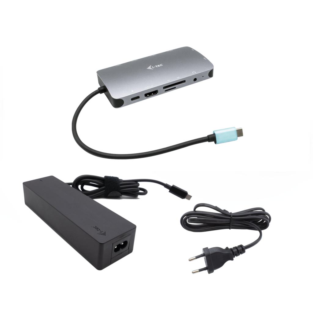 I-TEC USB-C METAL NANO DOCK HDMI/VGA WITH LAN + POWER DELIVE
