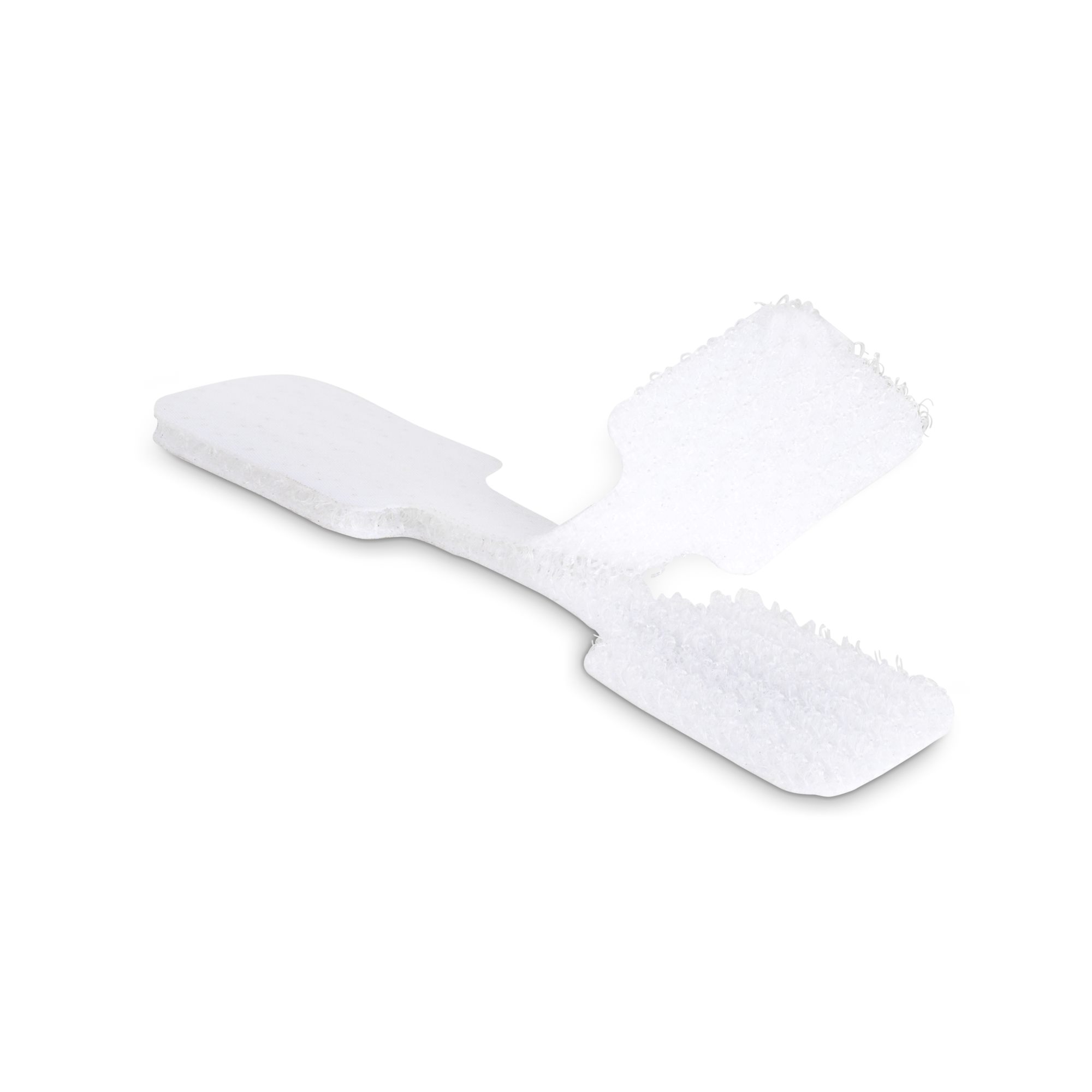 STARTECH.COM 9cm Kabelschilder 100 Stuck Weiss Klettverschluss mit Beschriftungsfeld Klettband Kabelbinder/Kabeletiketten
