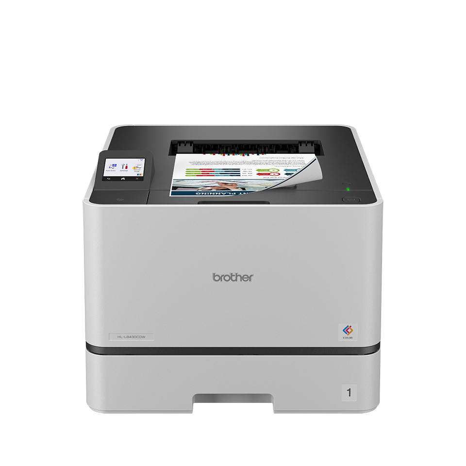 BROTHER HL-L8430CDW Color Singlefunction Printer 31ppm Wi-Fi NFC F+ BSI