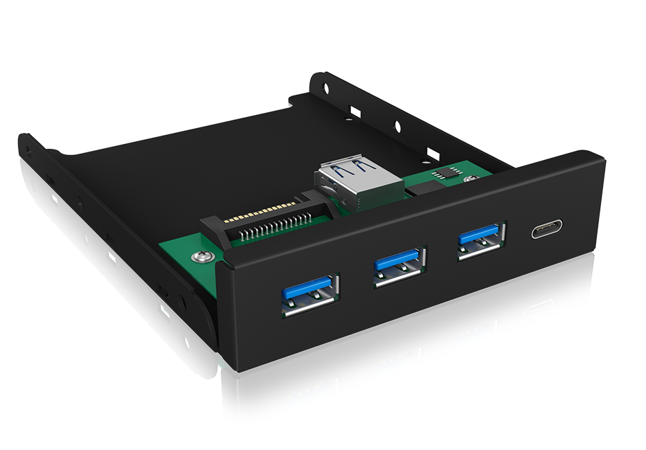 IB-HUB1418-i3, Frontpanel