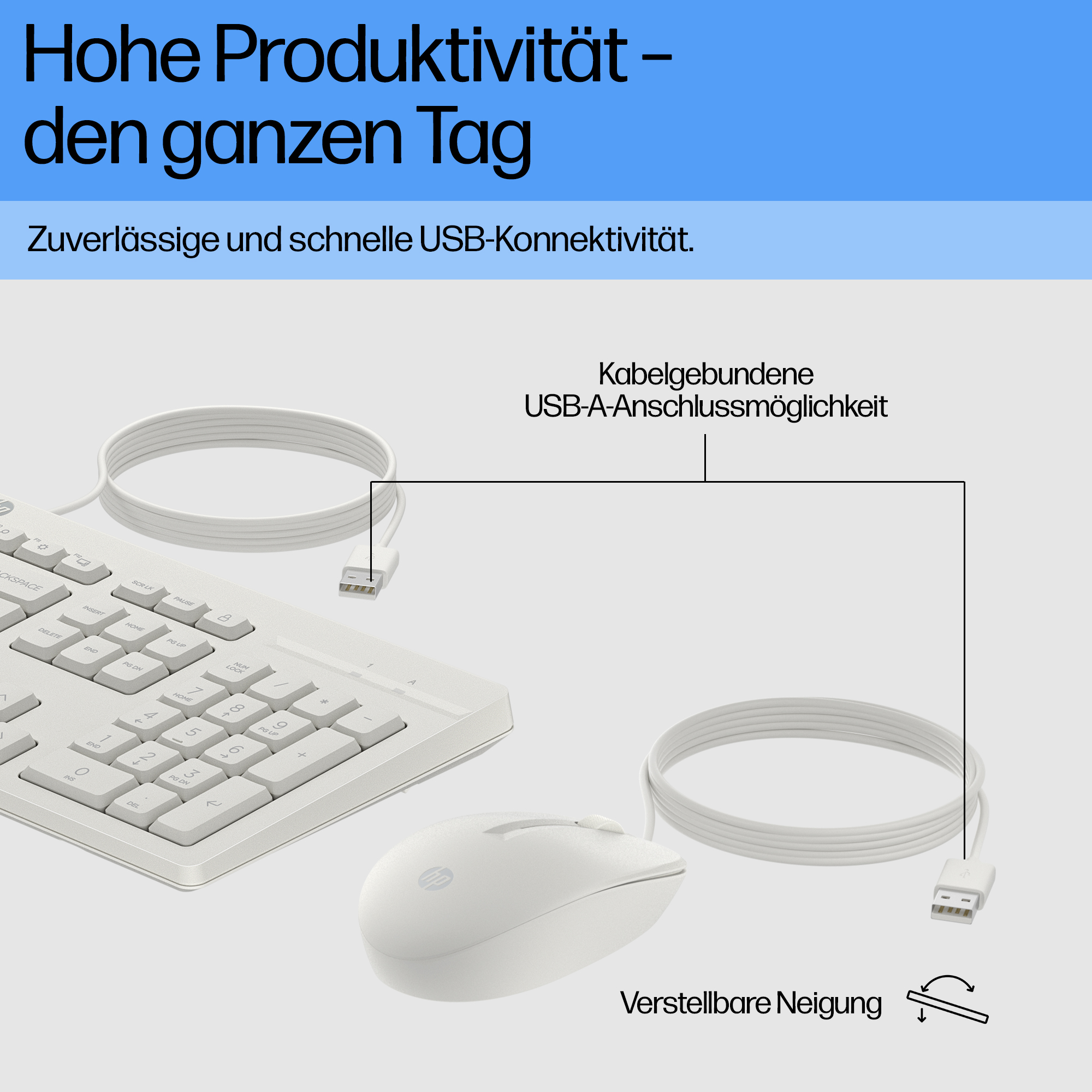 HP 225 WIRED MOUSE AND KB G2 .