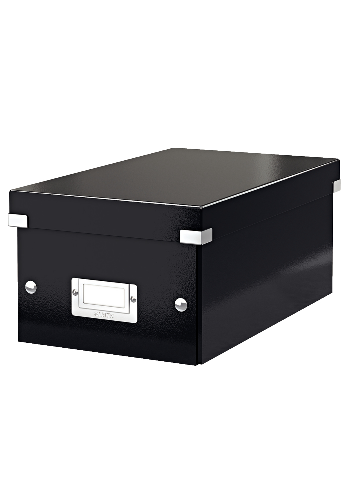 LEITZ CD-/DVD-Box Click & Store schwarz, 1 St.