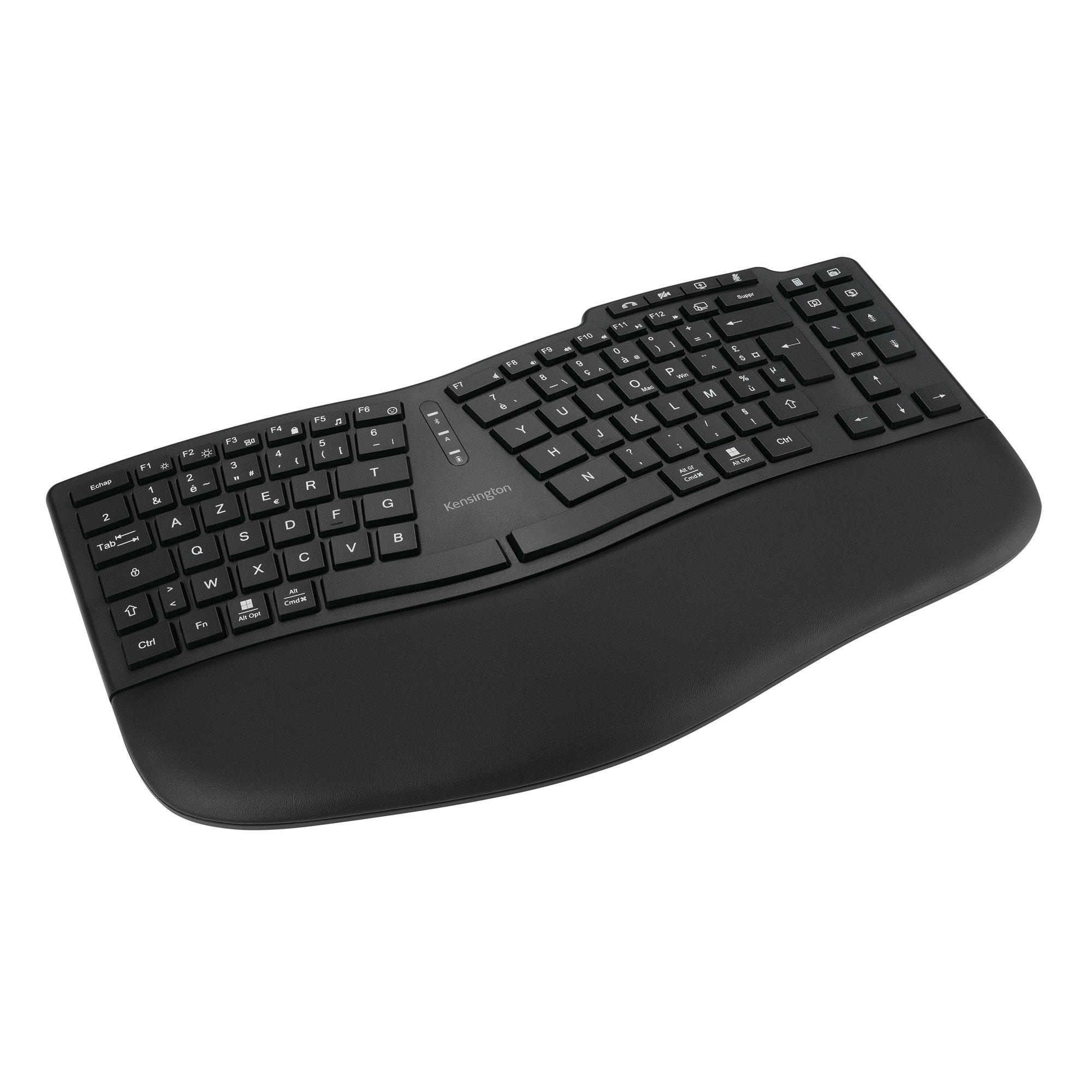Kensington Pro Fit Ergo KB675 EQ ergonomische Tastatur kabellos schwarz