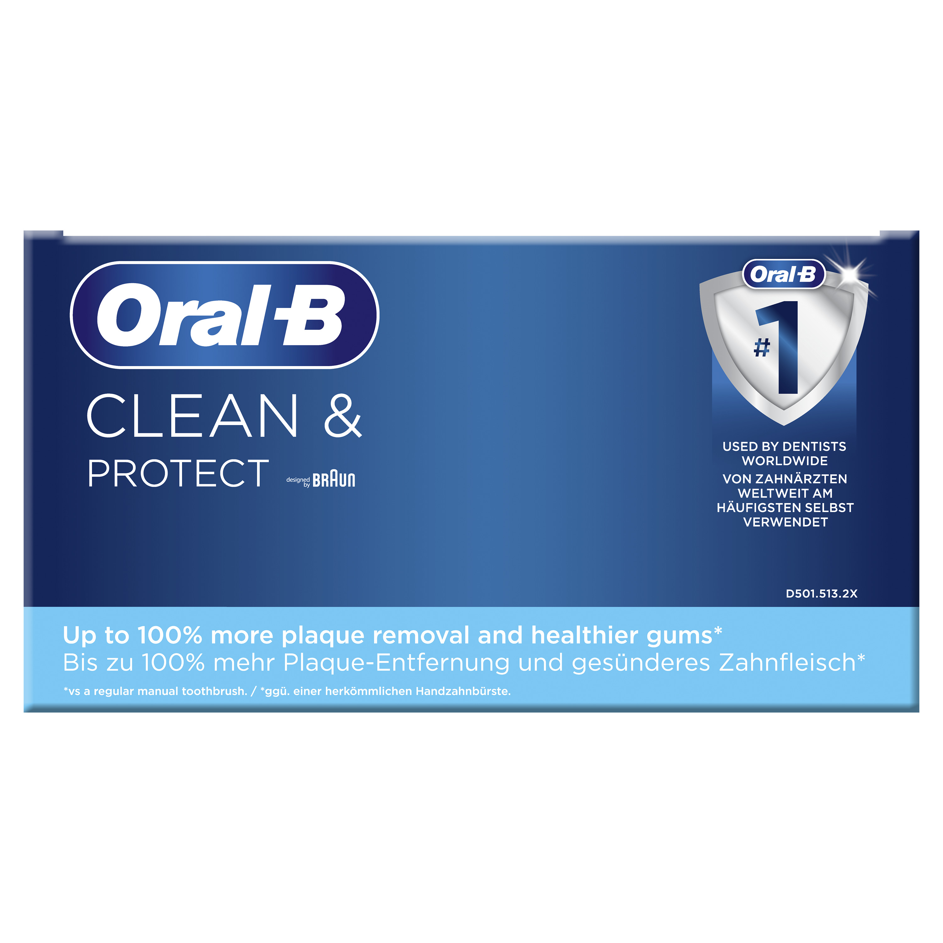 Braun Oral-B Clean & Protect black mit Ttravel Case