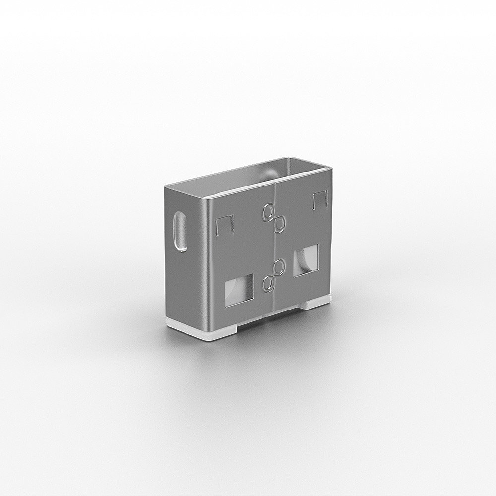 LINDY USB Typ A Portschlösser 10xWeiss Erweiterung f 40454
