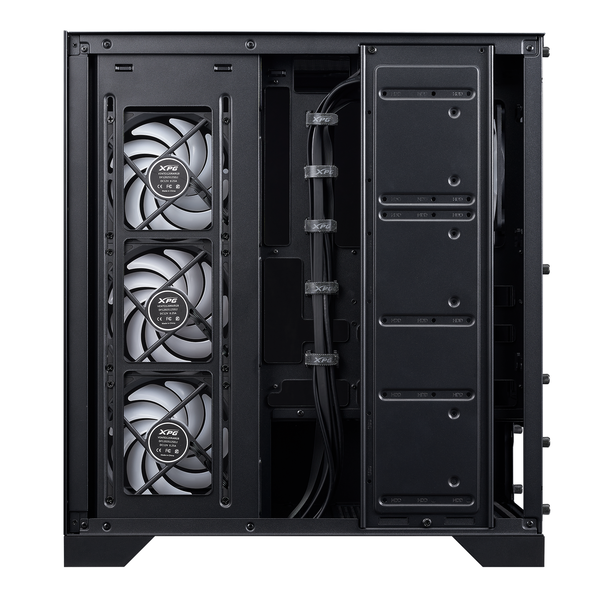 Geh XPG INVADER X BTF (ATX) Midi Tower schwarz retail