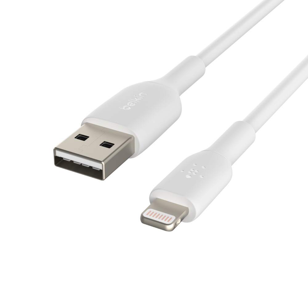 LIGHTNING BLADE/SYNC CABLE PVC MFI 15CM WHITE