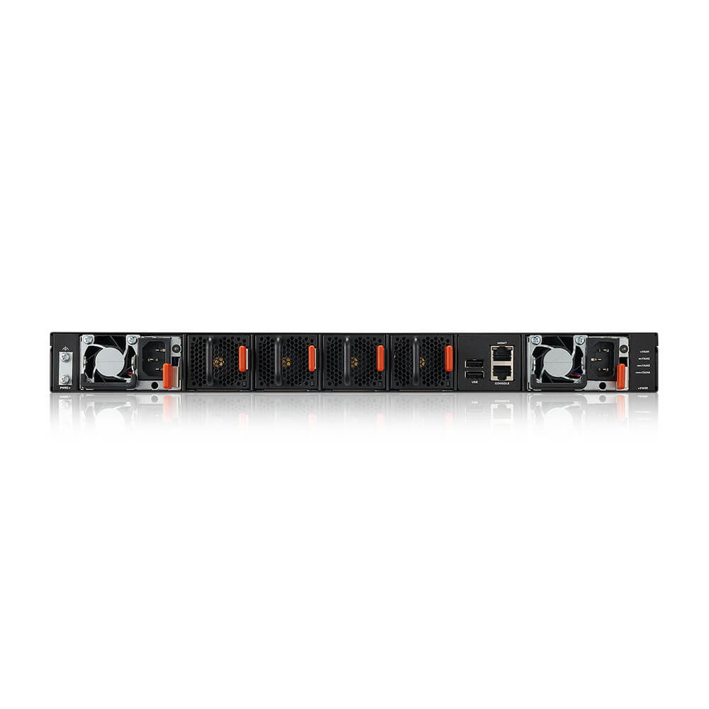 ZYXEL CX4800-56F EU 48-port 10G L3 Aggregation Fiber Switch with 8 100G Uplink with 2 AC power supply
