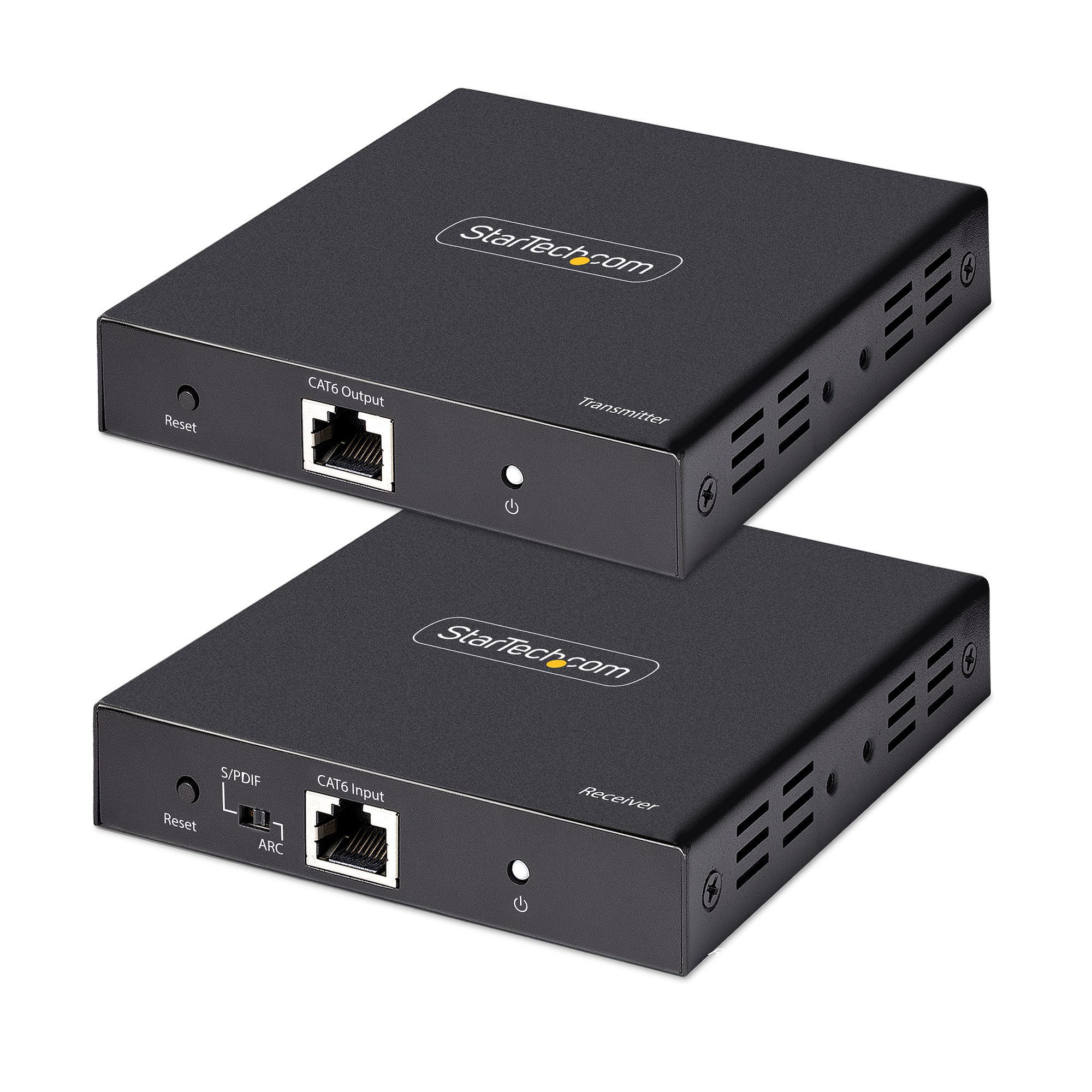 STARTECH.COM 4K HDMI Extender über CAT5/CAT6 Kabel 4K 60Hz HDR Video Extender/HDMI Verlängerung bis zu 70m HDMI über Ethernet Kabel