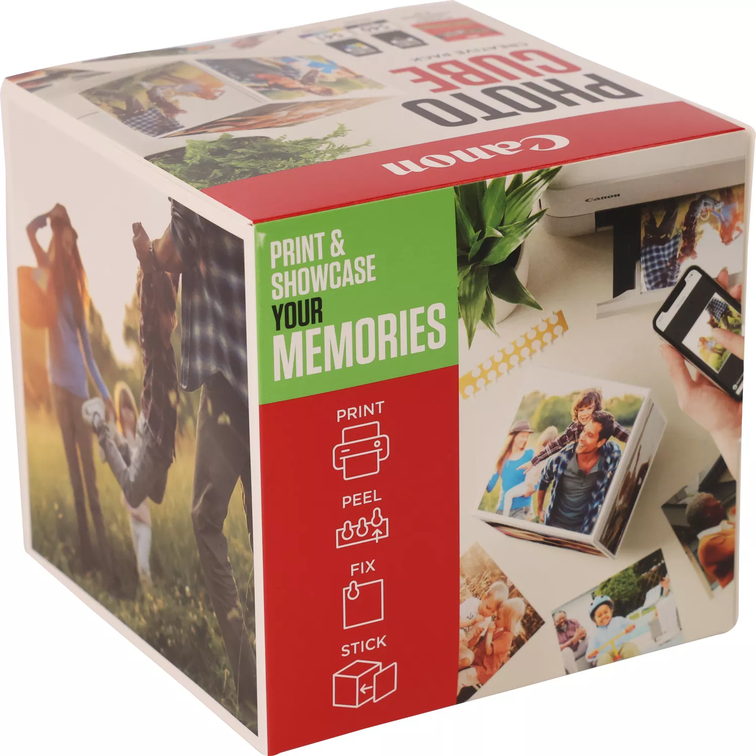PG-540/CL-541 PHOTO CUBE CREATIVE PACK WHITE GREEN (5X5 P