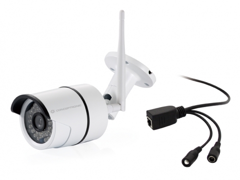 CONCEPTRONIC IPCam Wireless Cloud/Outd.IP66 1920x1080 weiß