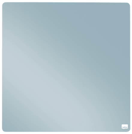 nobo Magnettafel beschreibbar 36,0 x 36,0 cm grau