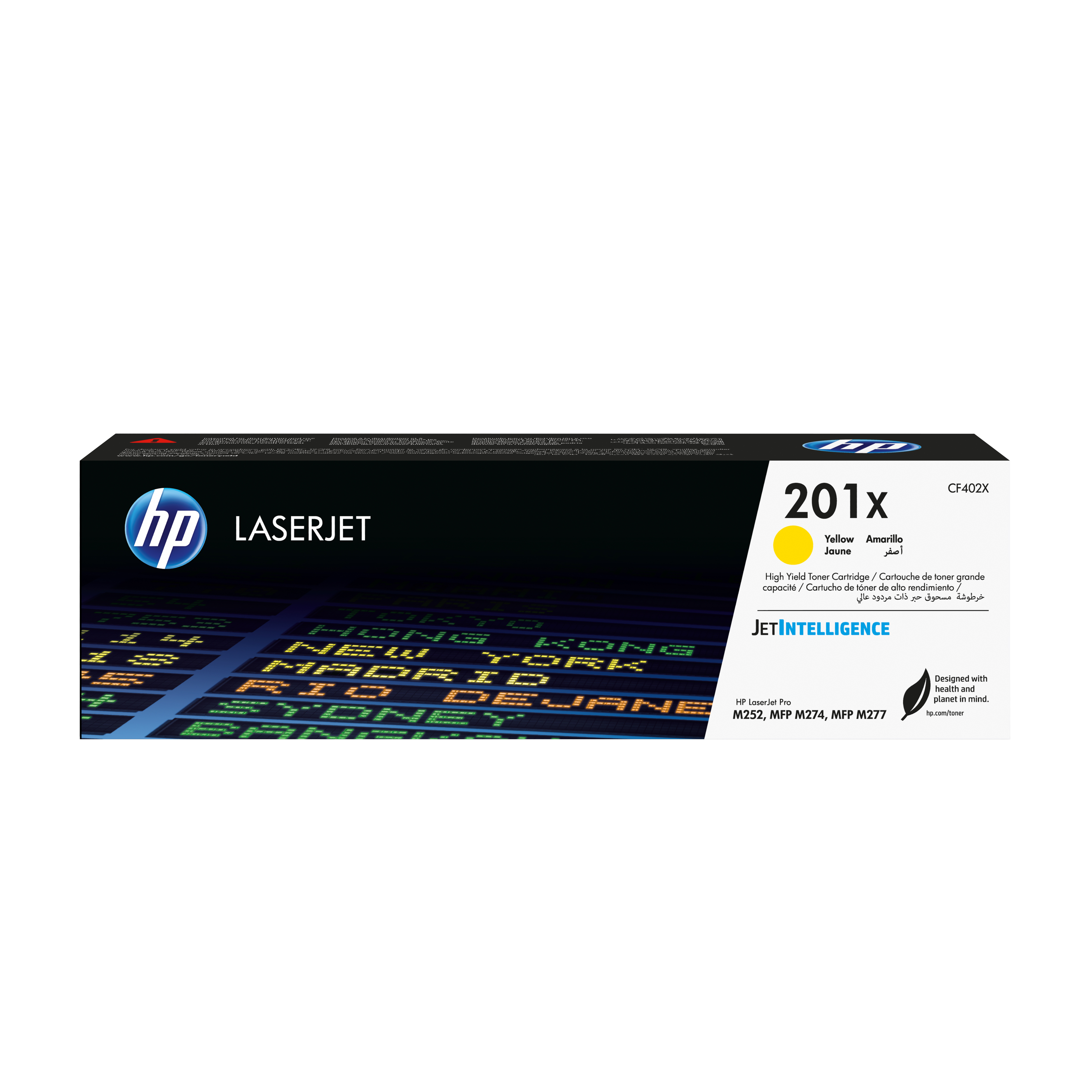 HP 201X Gelb LaserJet Tonerpatrone