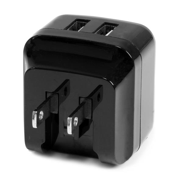 2 PORT USB TRAVEL WALL CHARGER 17W / 3.4A - 110V/220V