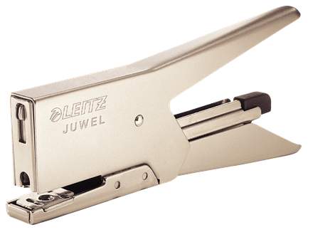 LEITZ Heftzange Juwel 2000 nickel, 1 St.
