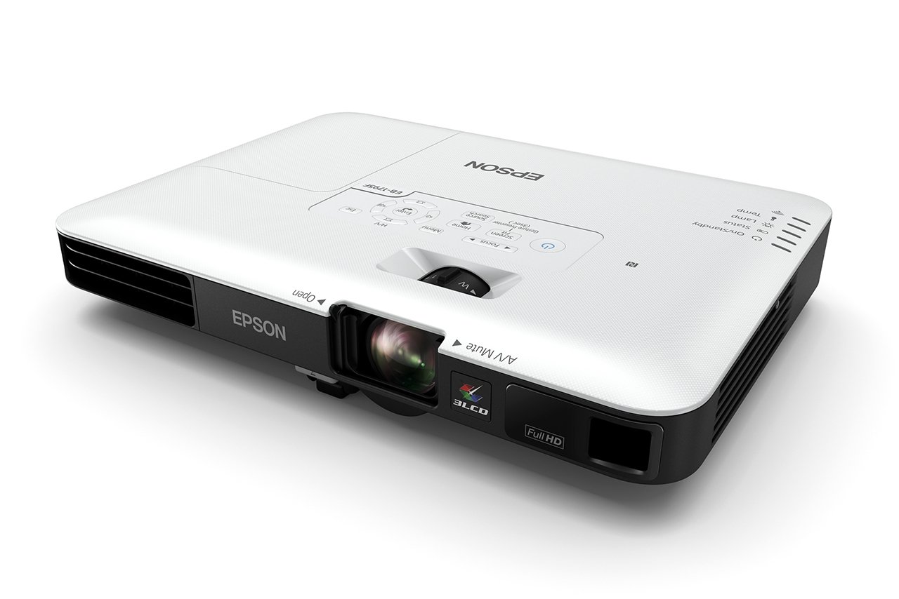 EPSON EB-1795F 3LCD Full HD Ultramobile Projektor 1920x1080 16:9 3200 Lumen 1W Lautsprecher