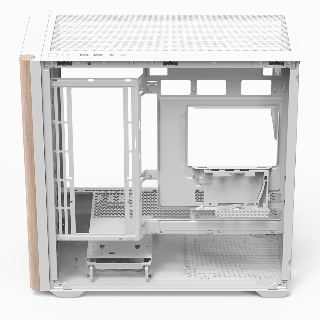 AeroCool Geh Mini D301A-G-WT-V2 (W/Wood/Micro-ATX)