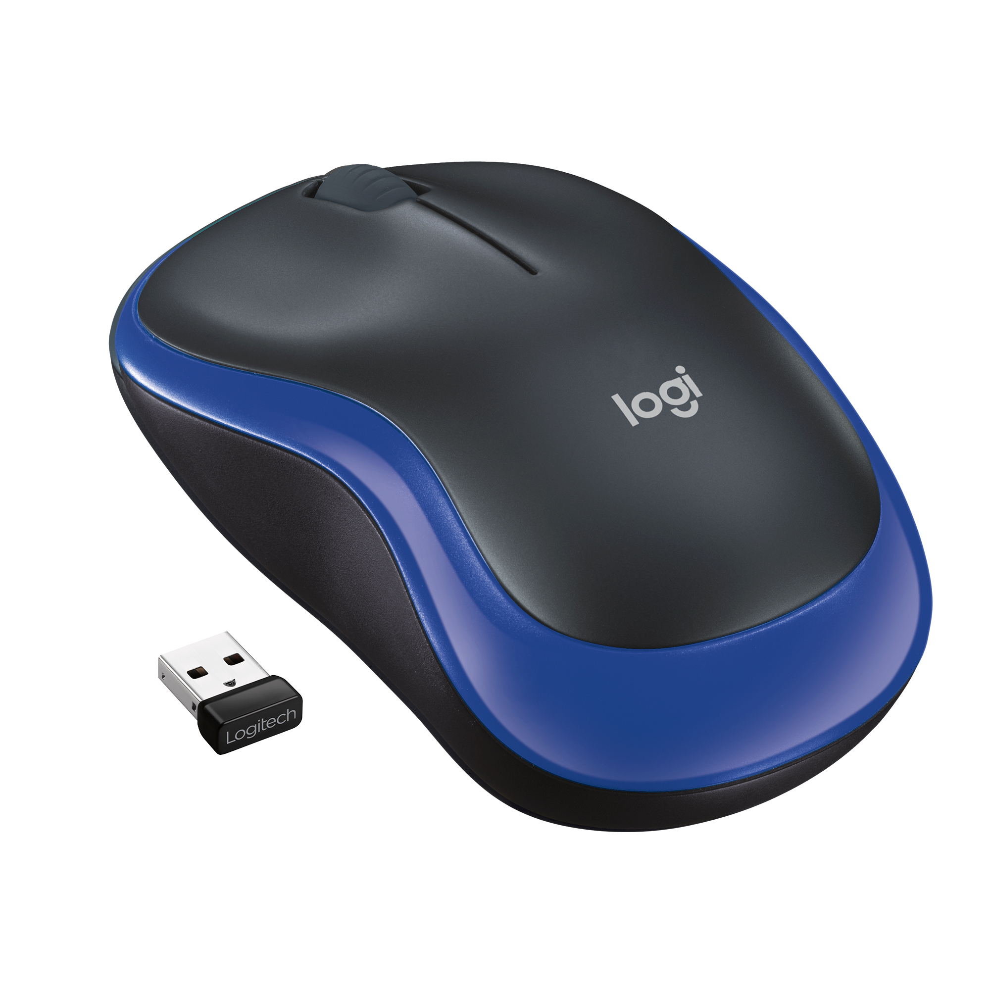 Logitech Mouse M185 Wireless Black
