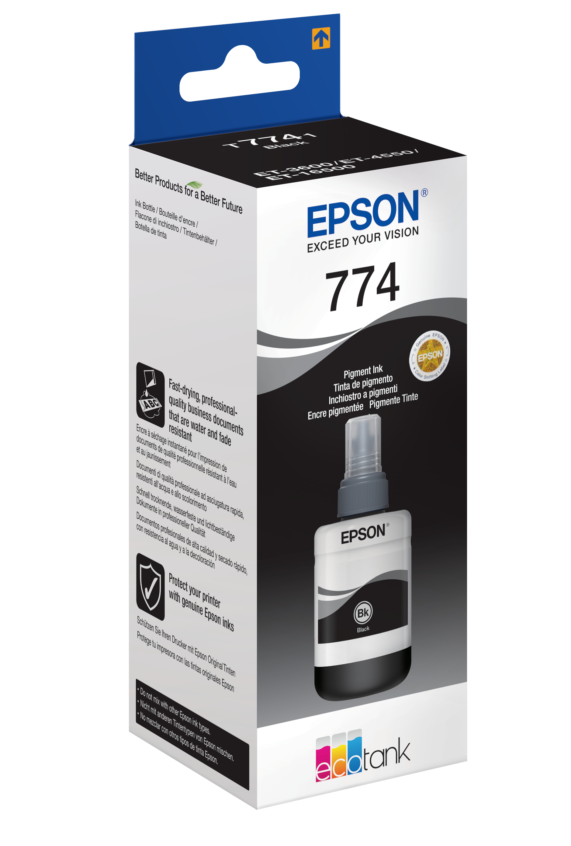EPSON T7741 schwarz Tintenflasche