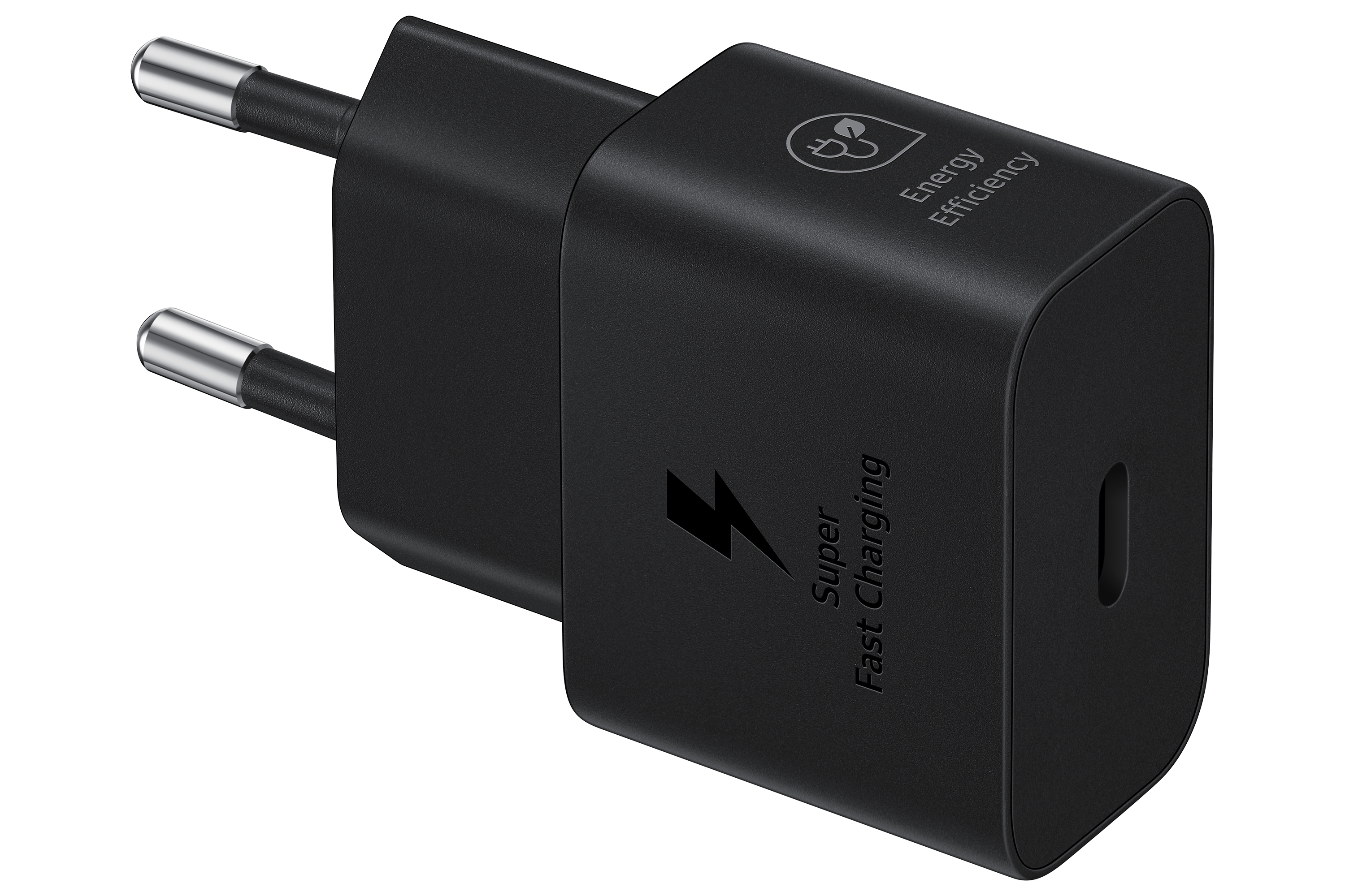 Samsung Schnellladegerät - ohne Datenkabel - USB-C 25W - schwarz