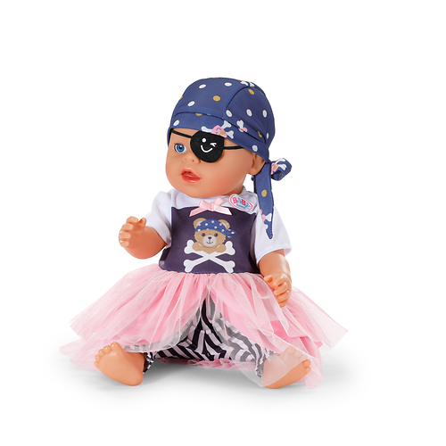 BABY born® Piratenmädchen-Outfit 43cm, Puppenzubehör