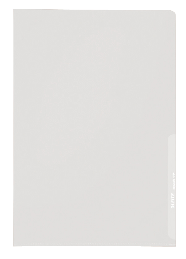LEITZ Sichthüllen 4005 Standard DIN A5 transparent genarbt 0,13 mm, 100 St.