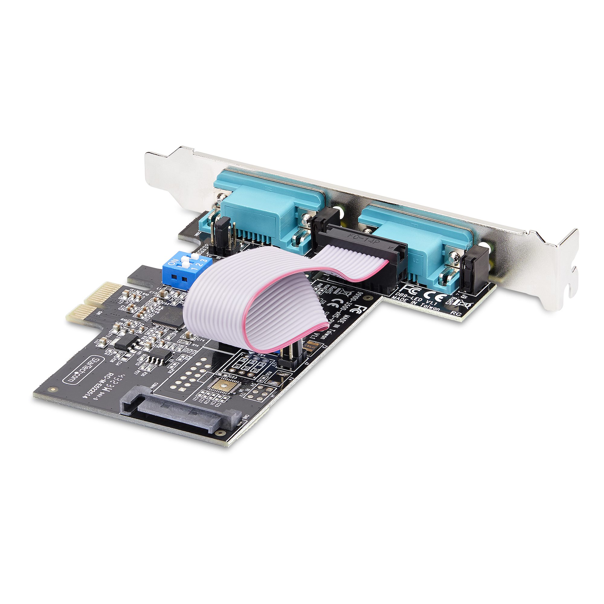 2-PORT SERIAL PCIE CARD .
