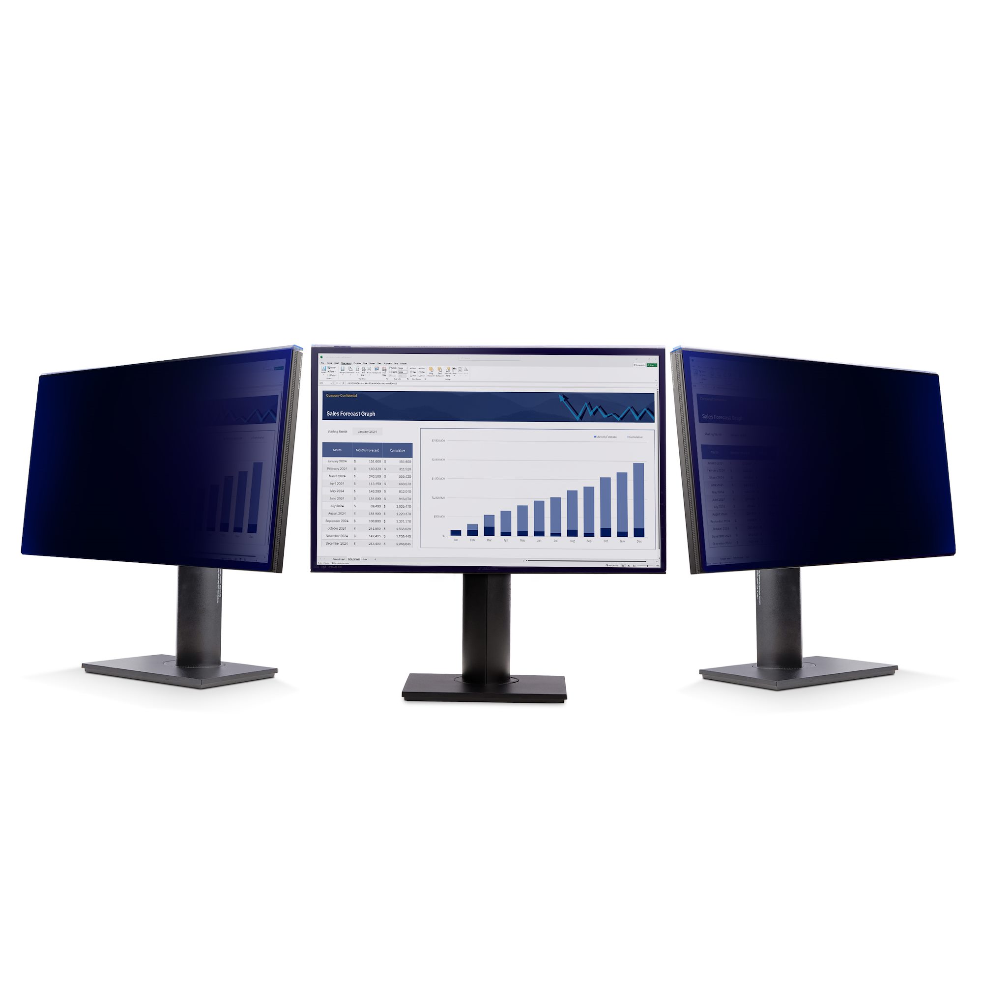 StarTech.com 238A-PRIVACY-SCREEN 23,8-Zoll Monitor Blickschutzfilter Glänzend