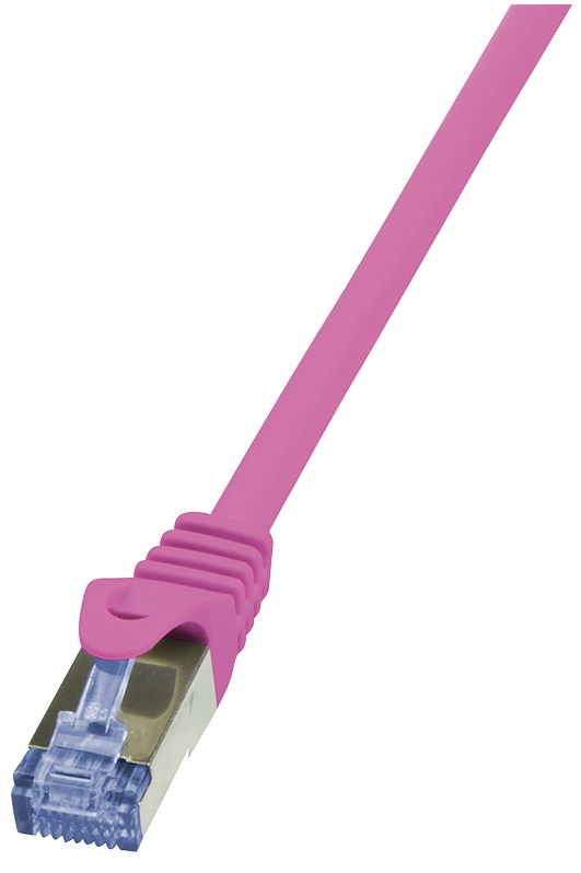 Logilink Patchkabel CAT6A S/FTP AWG26 PIMF 2,00m pink