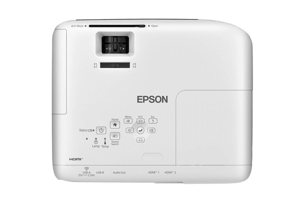 AKTION: EPSON EB-FH08, 3LCD Full HD-Beamer, 3.600 ANSI-Lumen mit 50 Euro CashBack