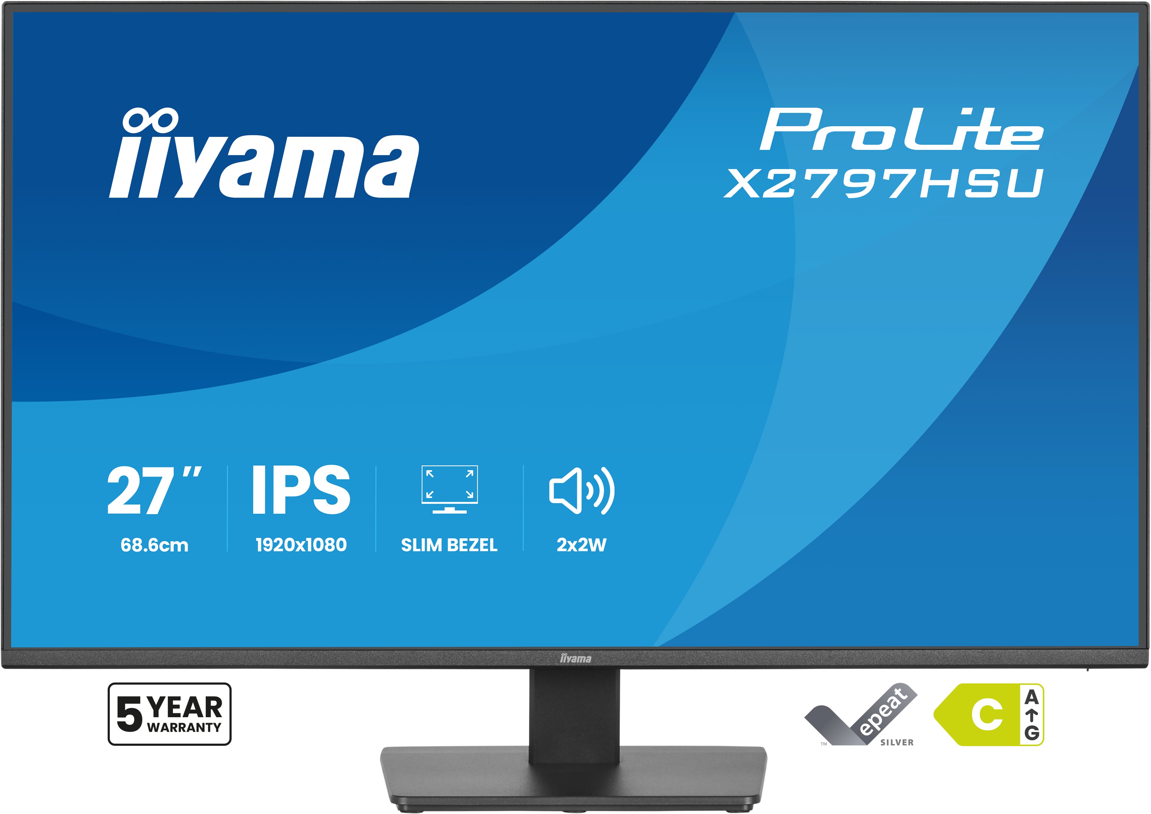 X2797HSU-B1 27IN FHD IPS 27IN IPS-PANEL 1920X1080120HZ EY