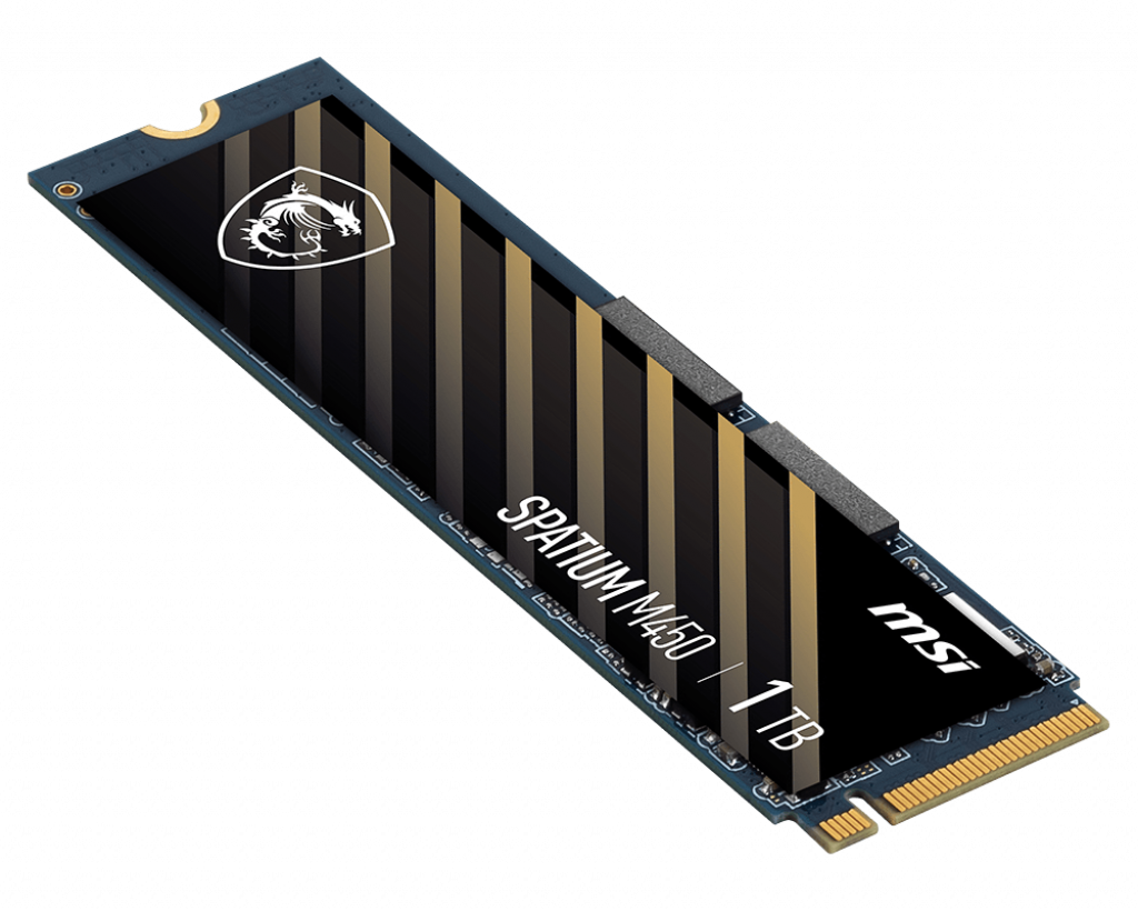 SSD 1TB MSI Spatium M450 V1 (M.2 2280) PCIe Gen4 x4 NVMe