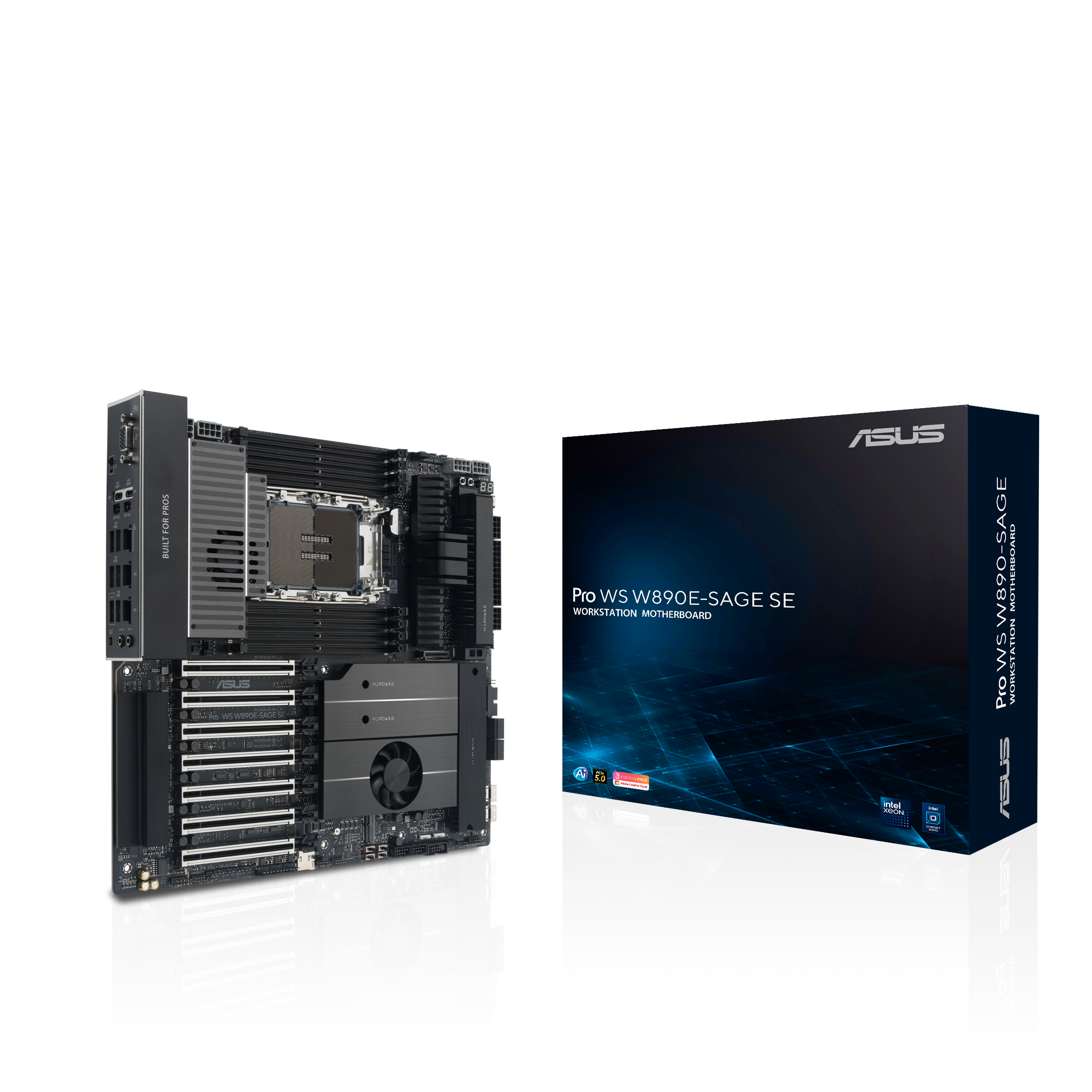 ASUS PRO WS W890E-SAGE SE (INTEL,4710,DDR5,EBB)