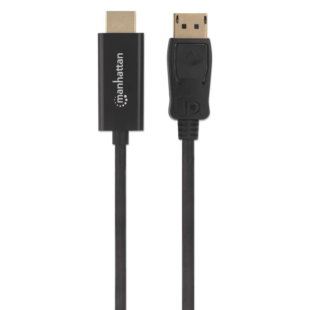 MANHATTAN 1080p DisplayPort auf HDMI-Kabel schwarz 1m