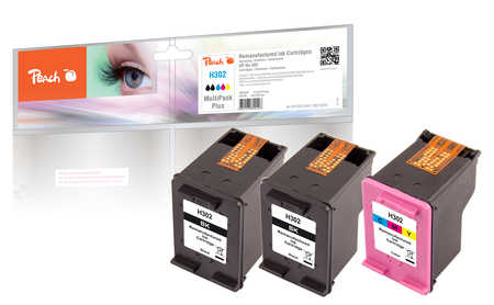 Tinte 2x schwarz + color PI300-658