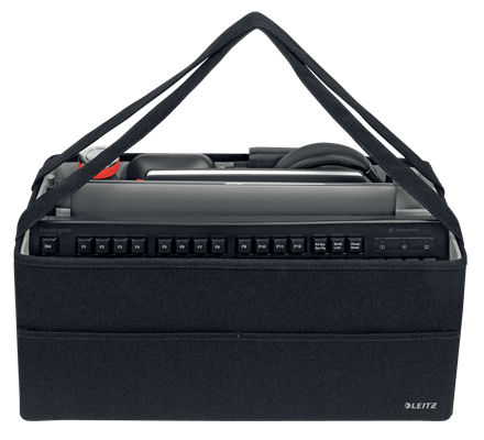 LEITZ Desk Sharing Tasche 64440089 Stoff grau