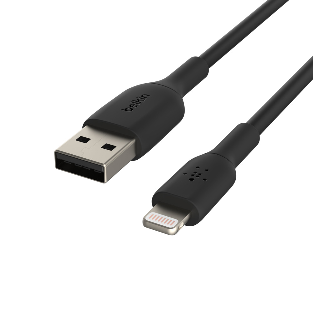 LIGHTNING BLADE/SYNC CABLE PVC MIF 15CM BLACK