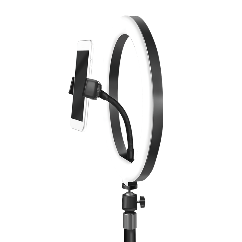 Logilink Smartphone-Ringlicht-Stativ m. Fernauslöser,DM 25cm