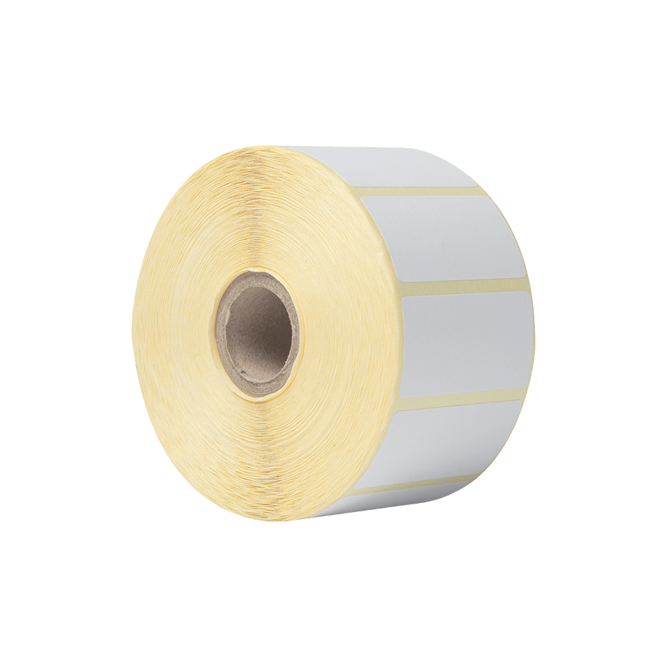 brother Etikettenrollen für Etikettendrucker weiß, 51,0 x 26,0 mm, 16 x 1900 Etiketten