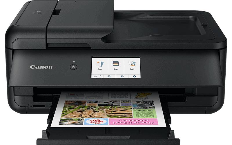 Canon PIXMA TS9550a 3 in 1 Tintenstrahl-Multifunktionsdrucker schwarz