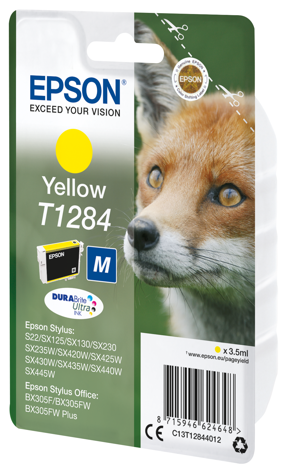 EPSON T1284M (Fuchs) gelb Druckerpatrone
