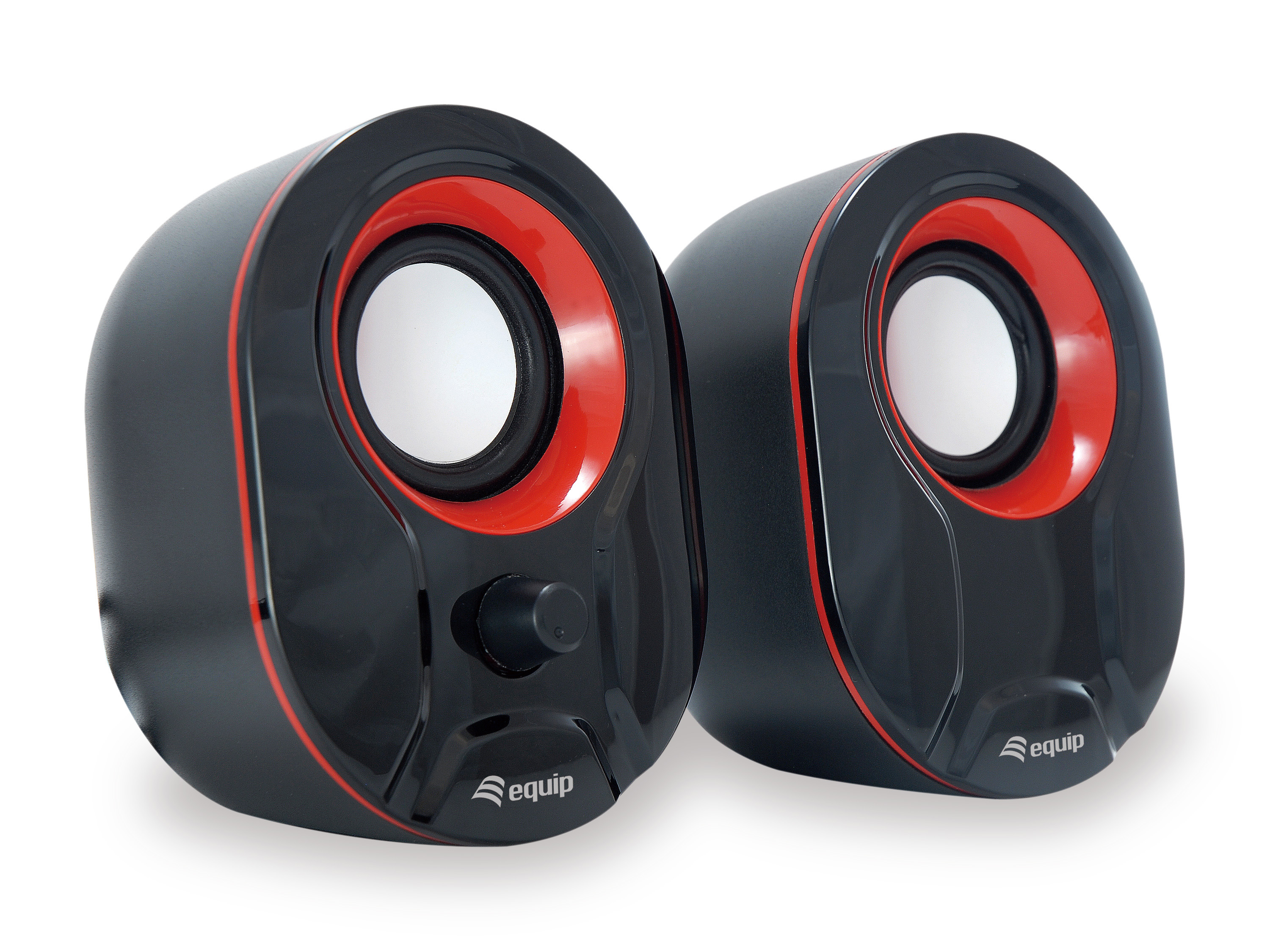 Equip Stereo-USB2.0-Lautsprecher für Notebook/PC sw/rt