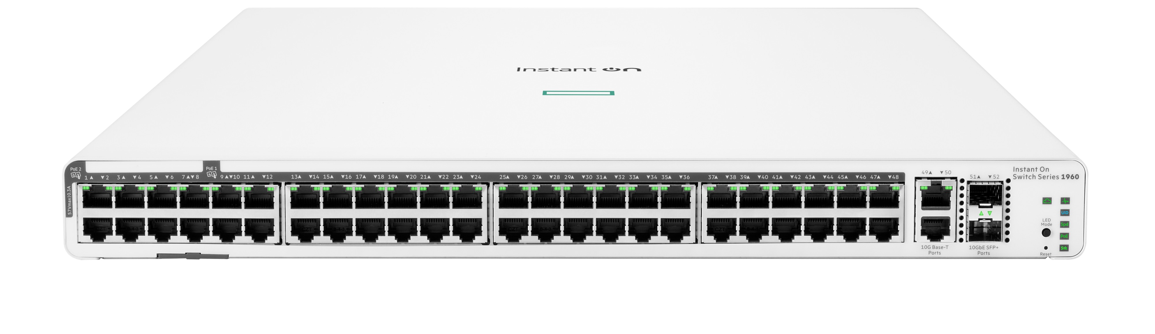HPE ANW ION 1960 40p CL4 8p CL6 PoE 2p 10G 2p SFP+ 600W SWT
